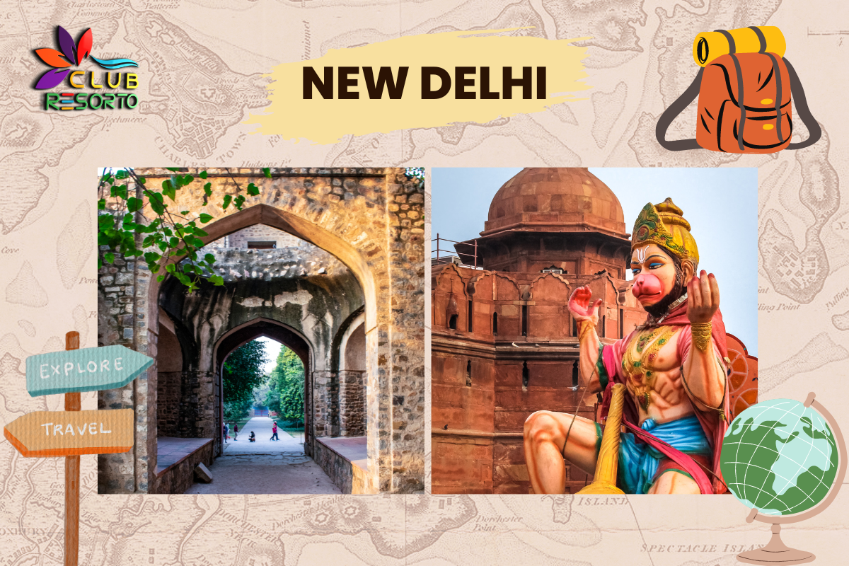 Club Resorto Reviews New Delhi as a Holiday Destination